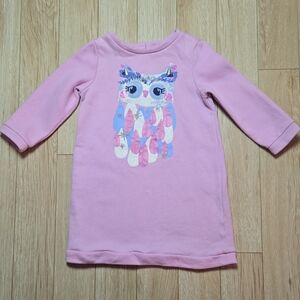 Gymboree Light Pink Owl Long Sleeve Tee